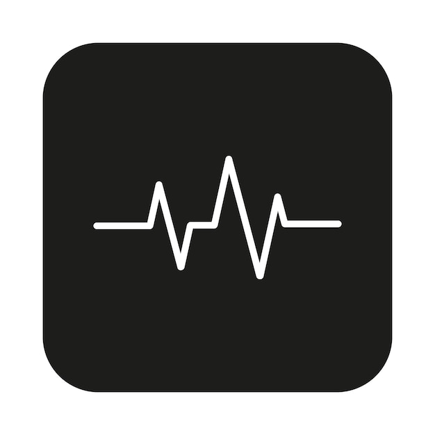 Icono de onda de audio