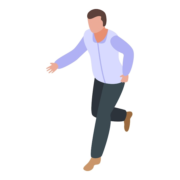 Icono de oportunidad de éxito Isométrico del icono de vector de oportunidad de éxito para diseño web aislado sobre fondo blanco