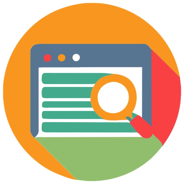 icono de optimización de motor de búsqueda