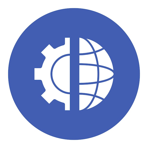 Icono de optimización de la red