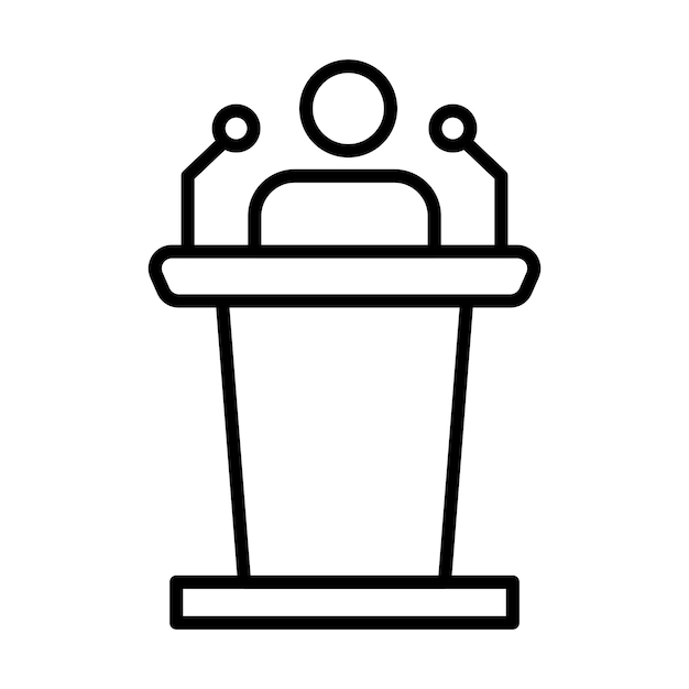 Icono de orador público
