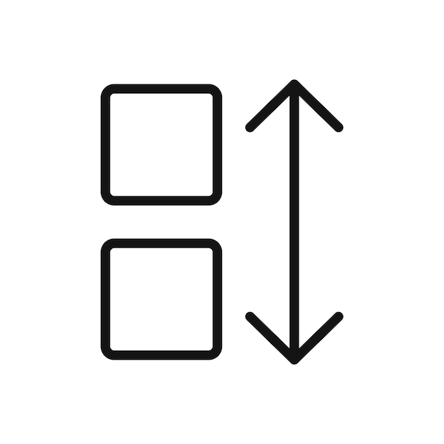 El icono de ordenamiento de aplicaciones