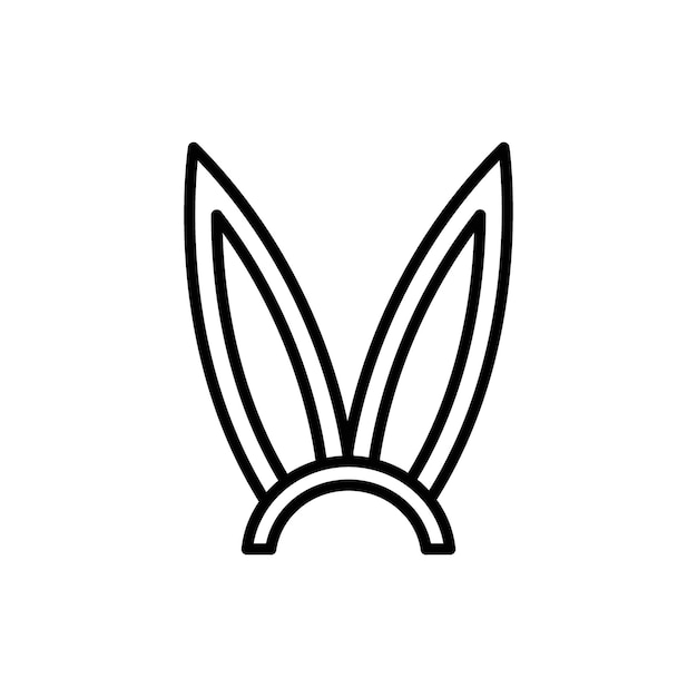 El icono de la oreja del conejo