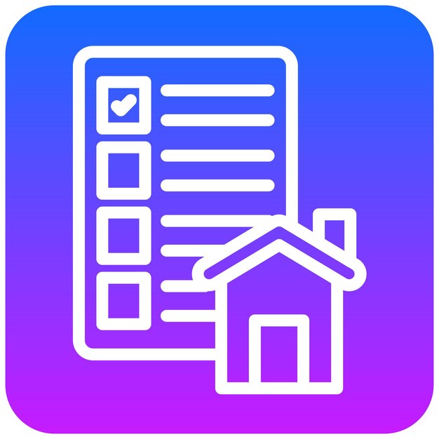 Icono del organizador de la casa