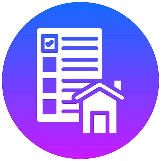Icono del organizador de la casa