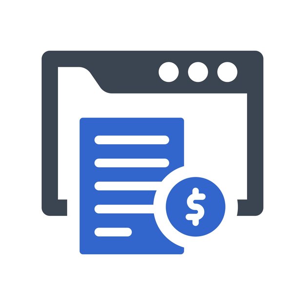 Icono de pago para el blog