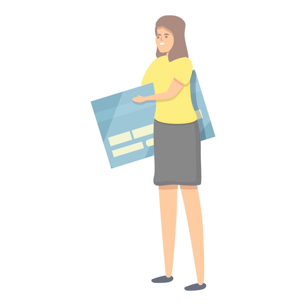 Icono de pago de pedido vector de dibujos animados Servicio en línea Aplicación móvil