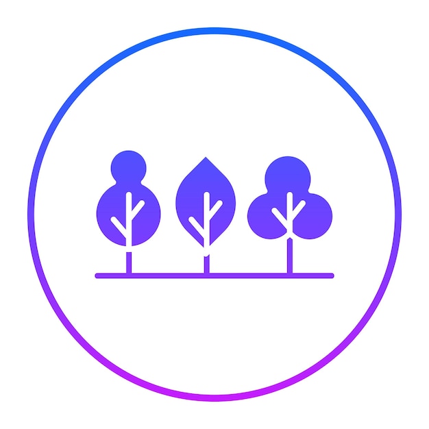 Icono del paisaje forestal