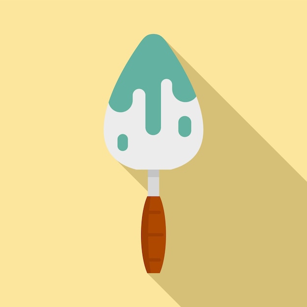 Icono de paleta de reconstrucción Ilustración plana del icono de vector de paleta de reconstrucción para diseño web
