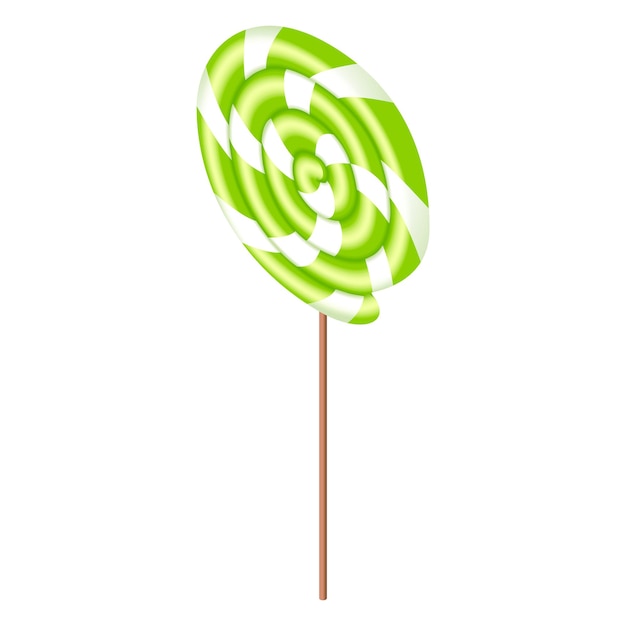 Icono de paleta de remolino Isométrico de icono de vector de paleta de remolino para diseño web aislado sobre fondo blanco