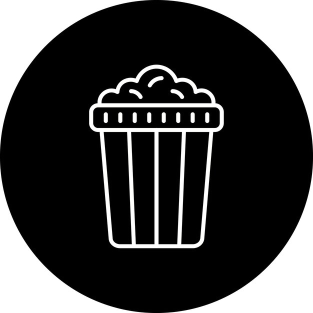 Icono de palomitas de maíz