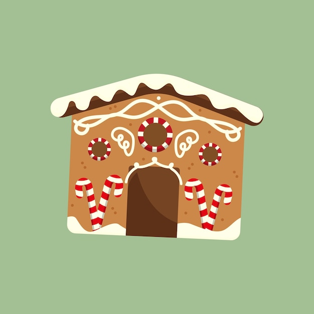 El icono del pan de la casa de Navidad
