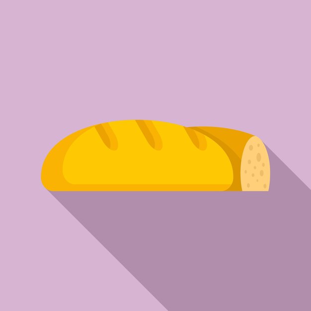 Icono de pan para inmigrantes Ilustración plana de pan para inmigrantes icono vectoriales para diseño web