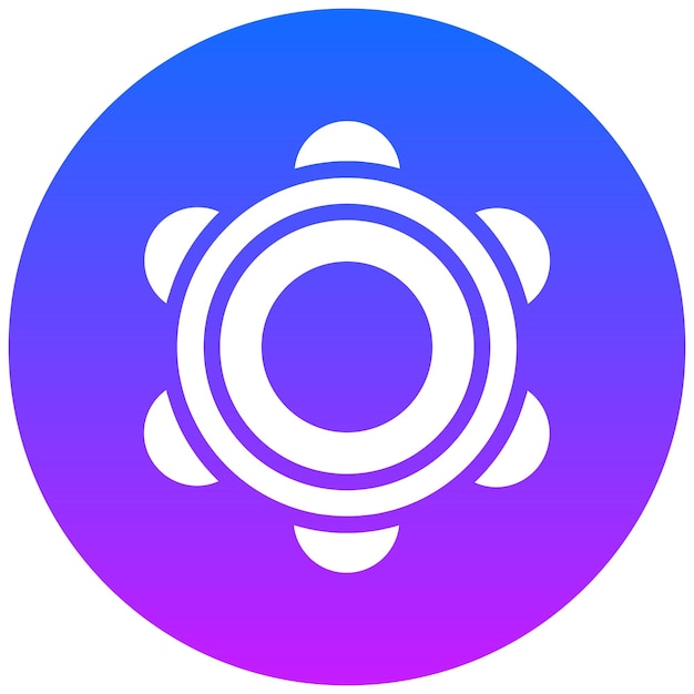 El icono de la pandereta