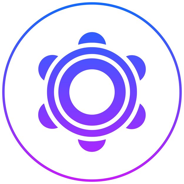 El icono de la pandereta