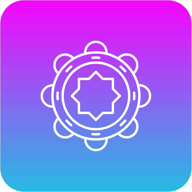 El icono de la pandereta