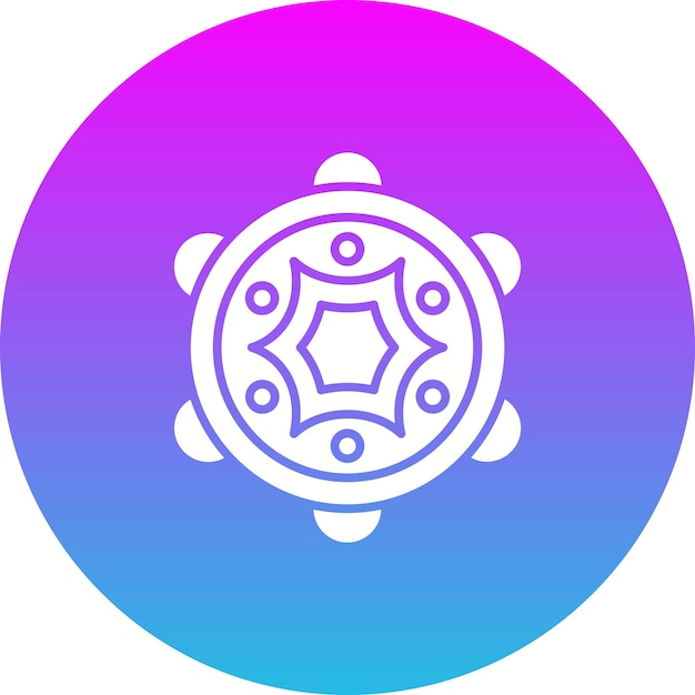 El icono de la pandereta