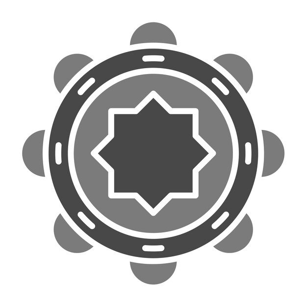 El icono de la pandereta