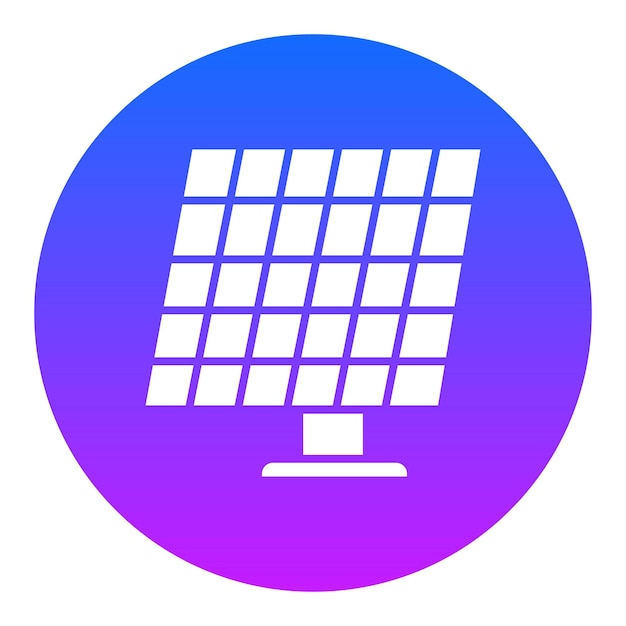 Icono del panel solar