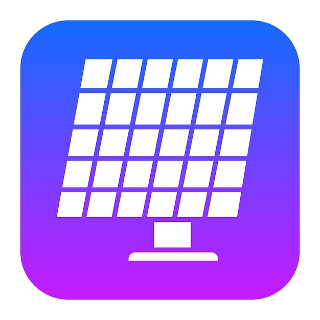 Icono del panel solar