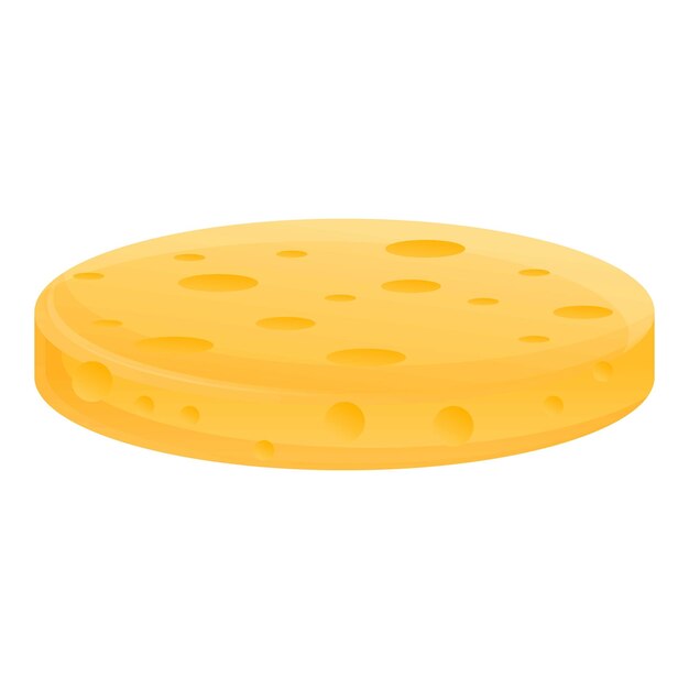 Icono de paño de fibra Caricatura de icono de vector de paño de fibra para diseño web aislado sobre fondo blanco