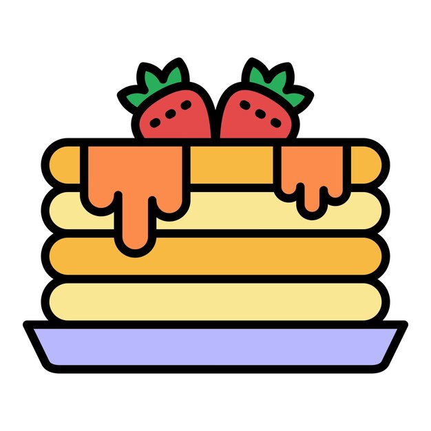 El icono de los panqueques