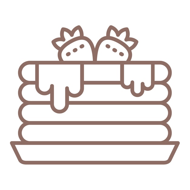 El icono de los panqueques