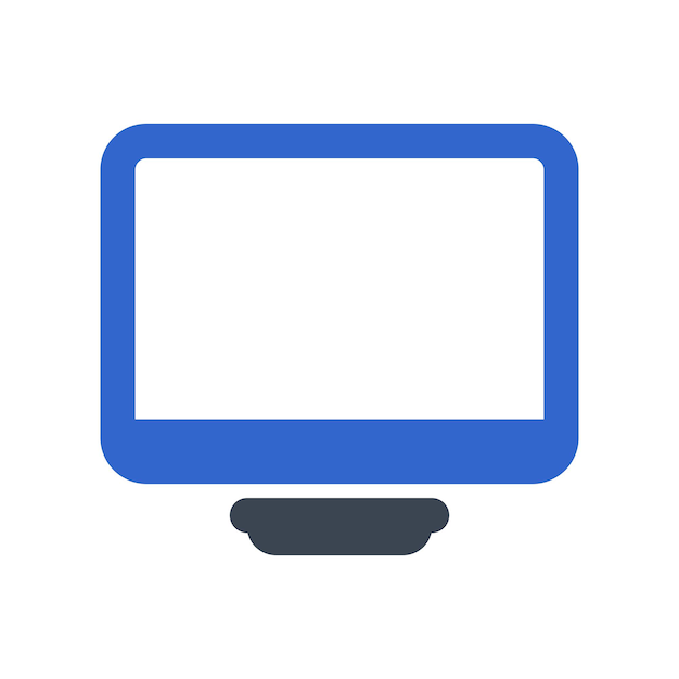 Icono de la pantalla del monitor