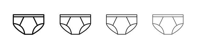 icono de los pantalones inferiores signo de ilustración plano