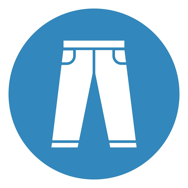 El icono de los pantalones de negocios