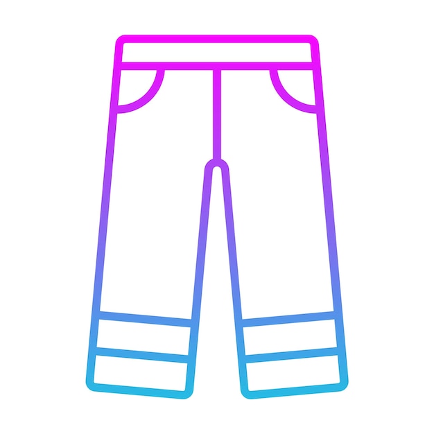 El icono de los pantalones