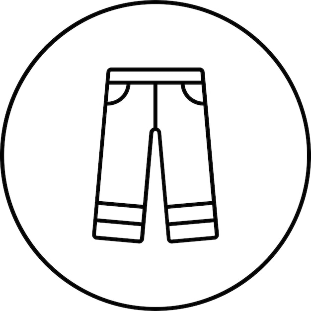El icono de los pantalones