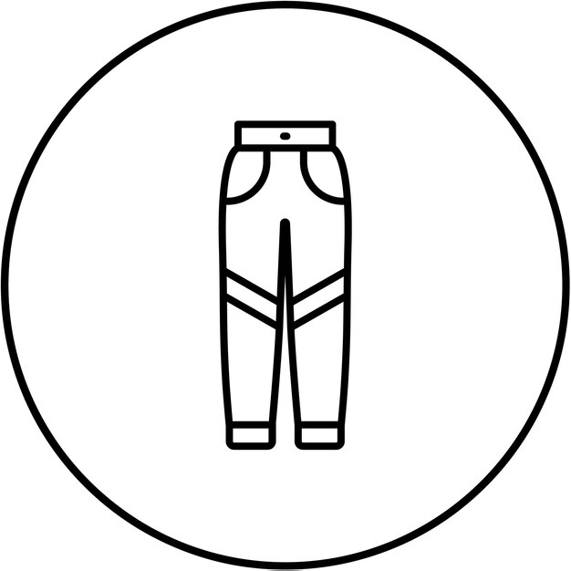 El icono de los pantalones