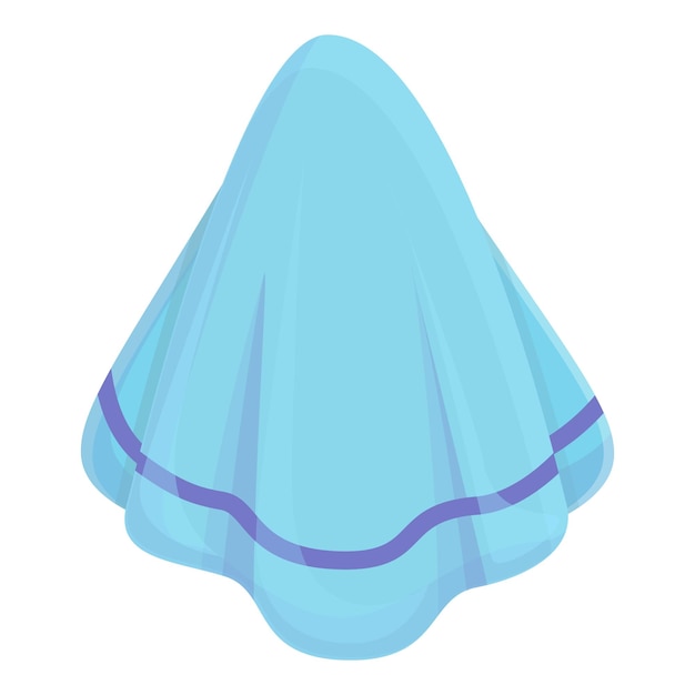 Icono de pañuelo de tela Icono vectorial de pañuello de tela para diseño web aislado sobre fondo blanco