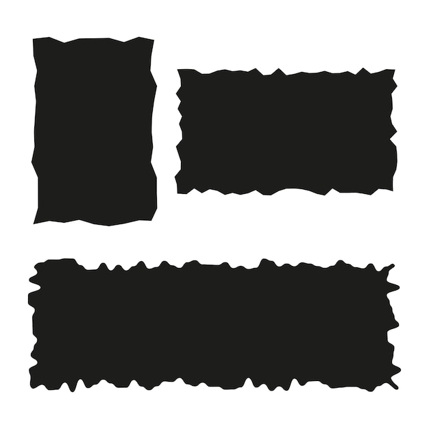 Icono de papel rasgado Ilustración vectorial EPS 10