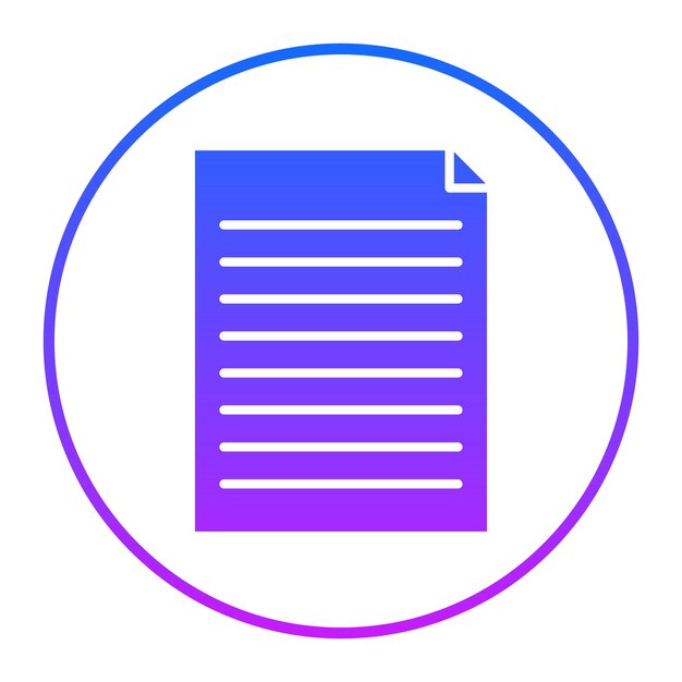 Icono de papel