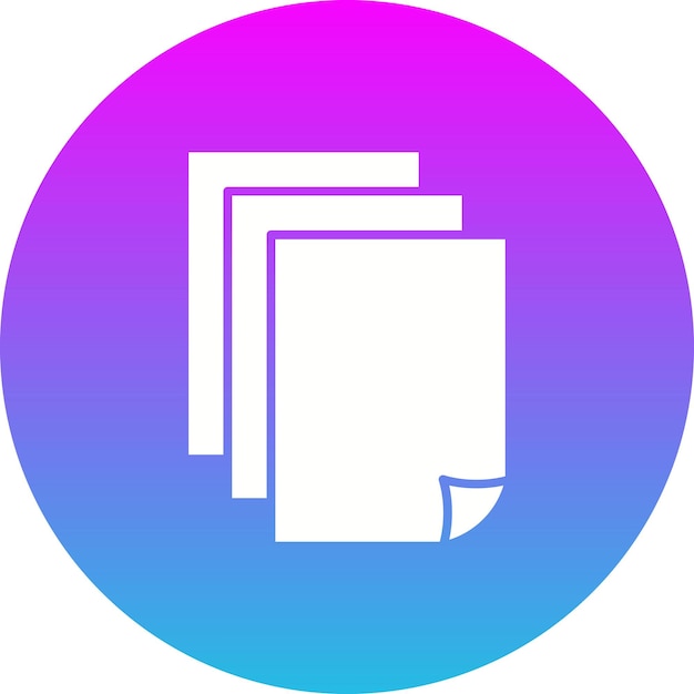 Icono de papel