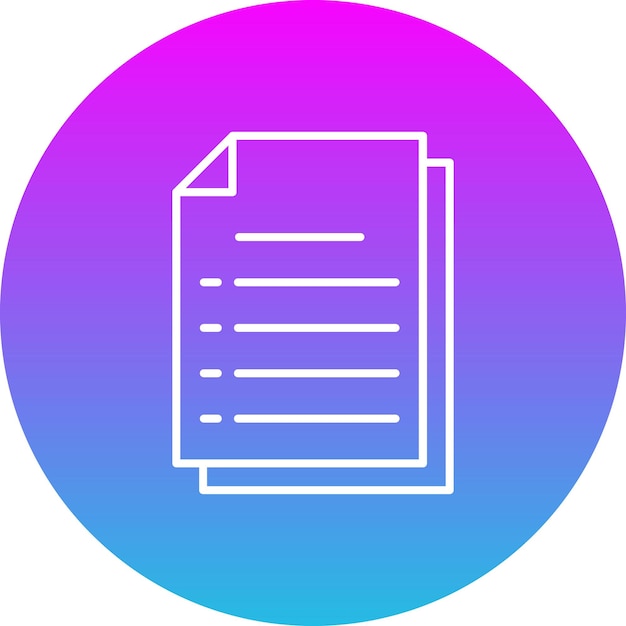 Icono de papel