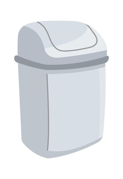 icono de papelera ilustración vectorial