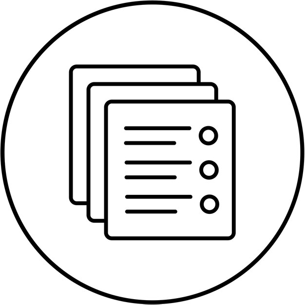 Icono de los papeles