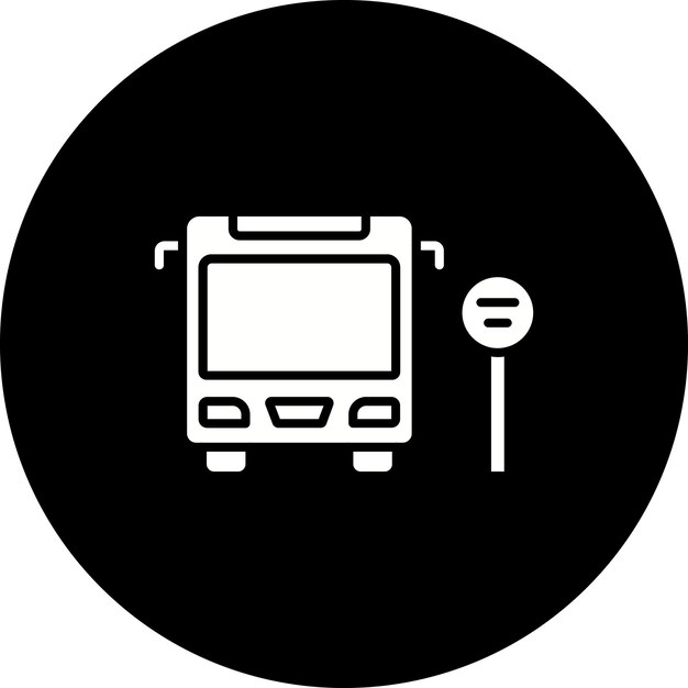 Icono de la parada de autobús