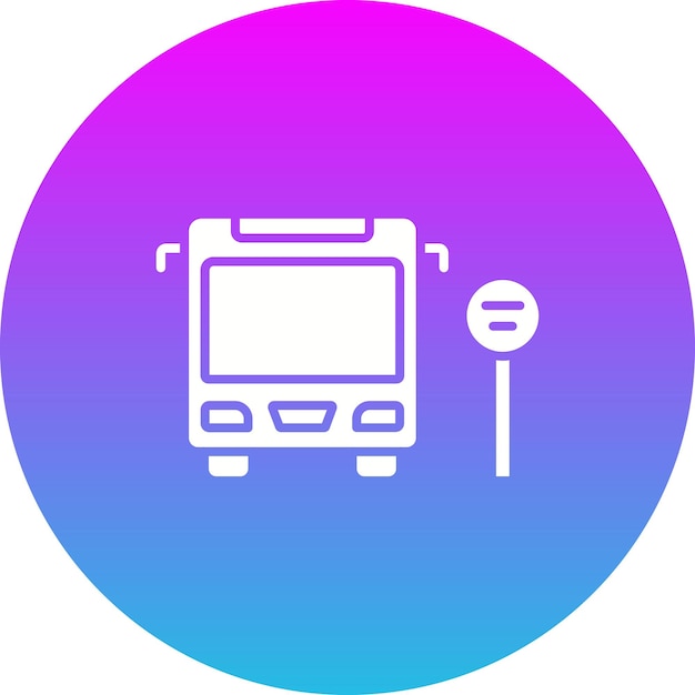 Icono de la parada de autobús