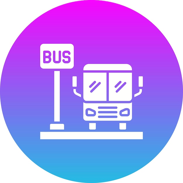 Icono de la parada de autobús