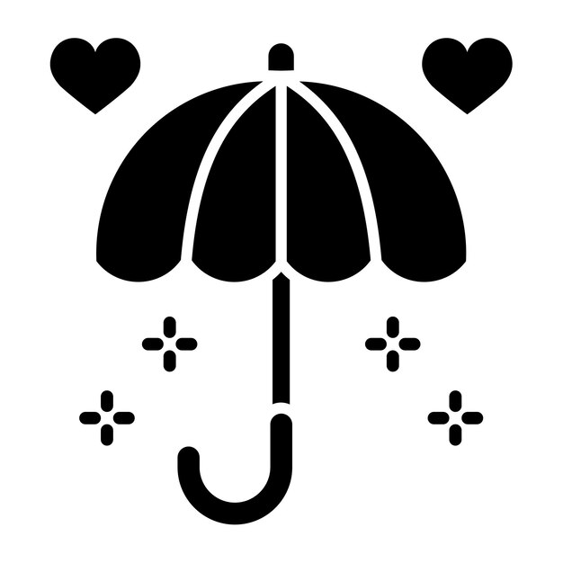 El icono del paraguas
