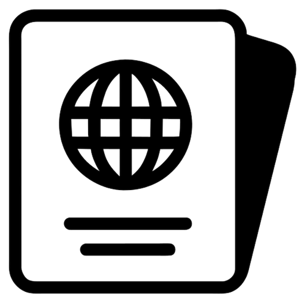el icono del pasaporte