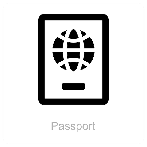 el icono del pasaporte