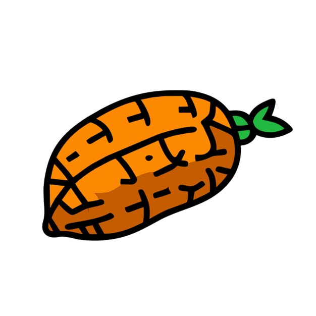 El icono de la patata dulce