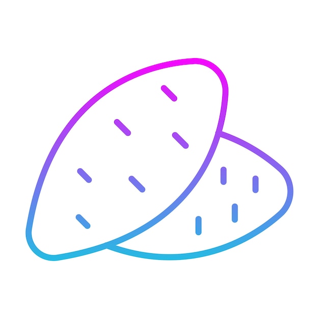 El icono de la patata dulce