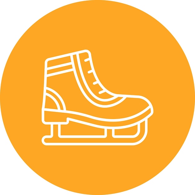 Icono del patinaje sobre hielo