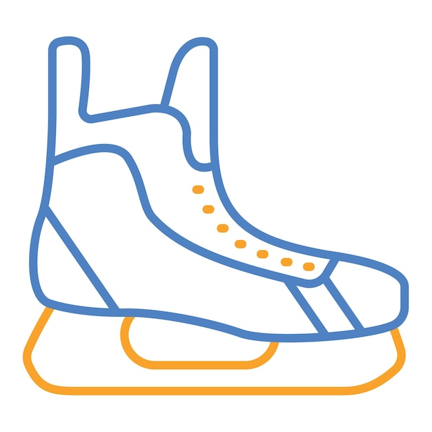 Icono del patinaje sobre hielo